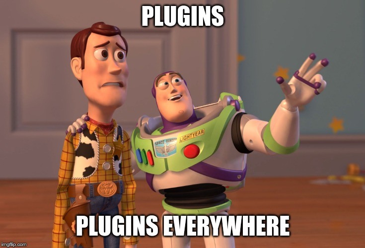 Plugins everywhere