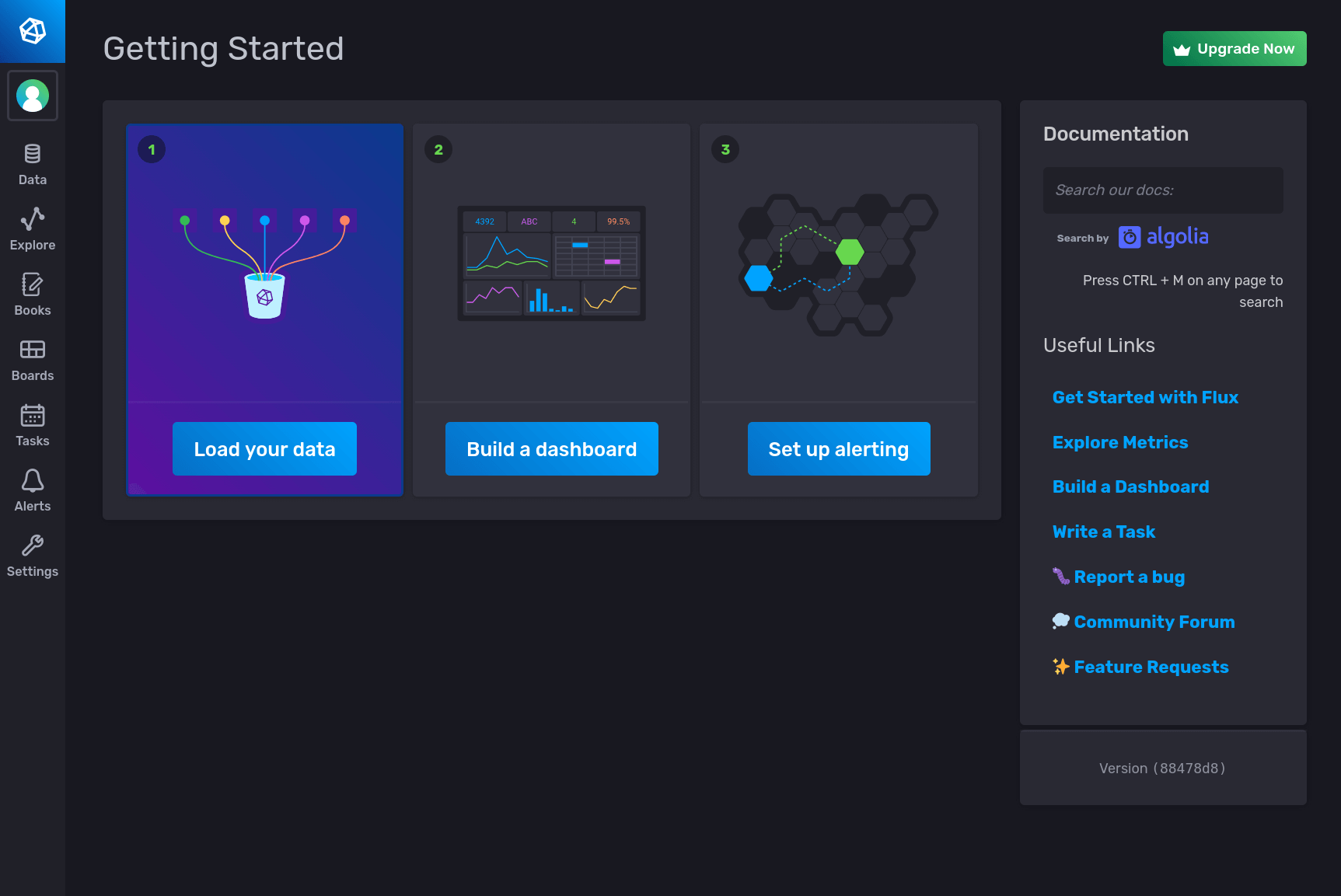 InfluxDB Cloud - getting started