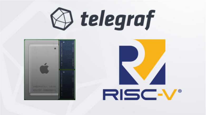 Telegraf v1.21.2 - builds for Apple's M1-based systems and the RISC-V architecture
