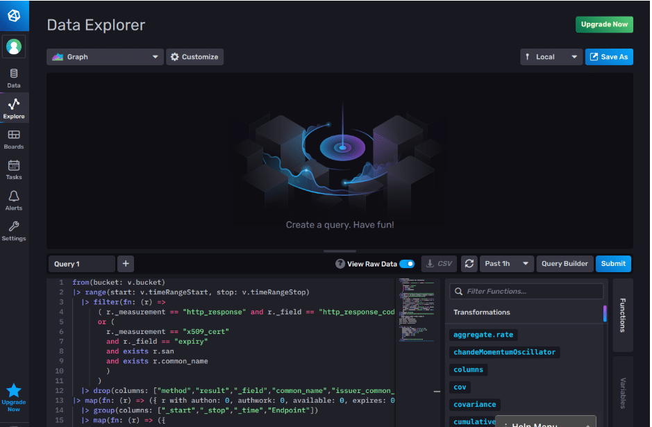 Flux endpoint security state template