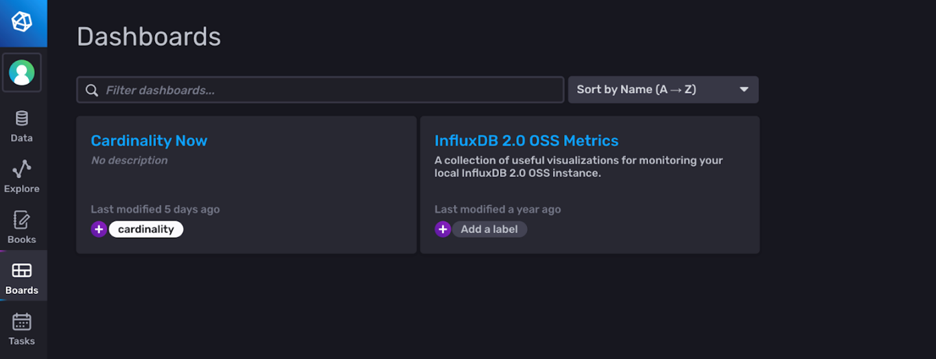 How to create an InfluxDB Template