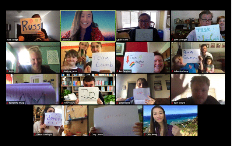 influxdata remote working company culture scavenger hunt