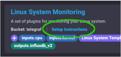 Linux system Telegraf
