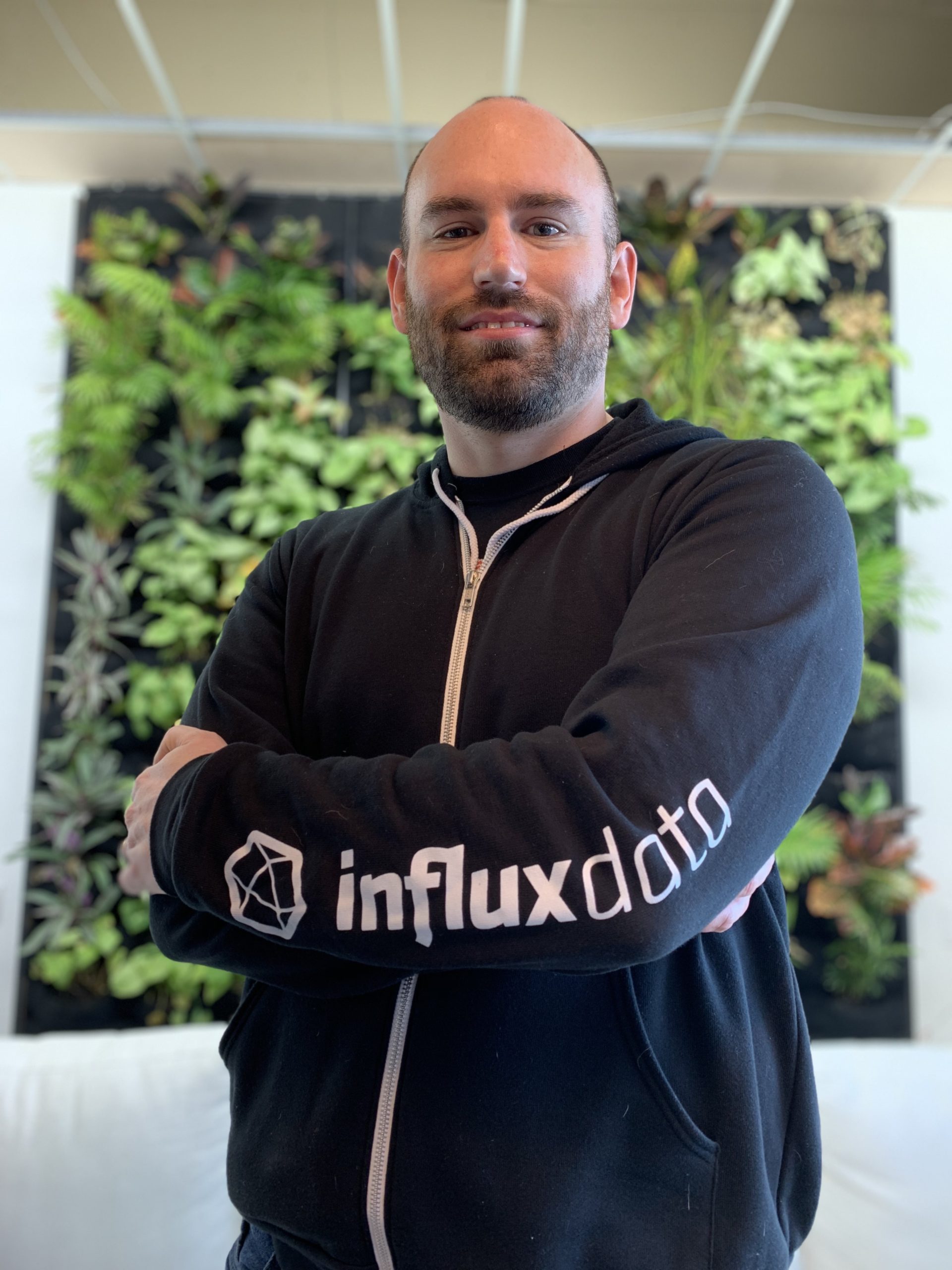 matt vantassel rise influxdata hoodie