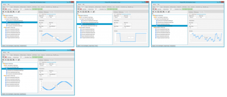 opc configuration settings
