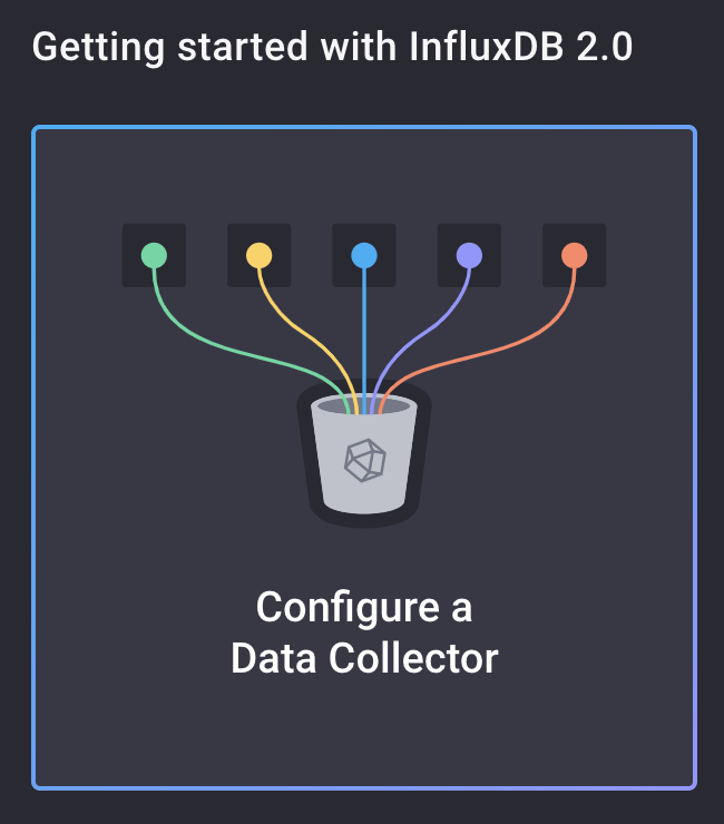 Telegraf configuration in InfluxDB 2.0.