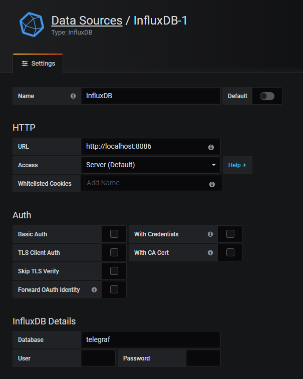 Windows Services monitoring - InfluxDB