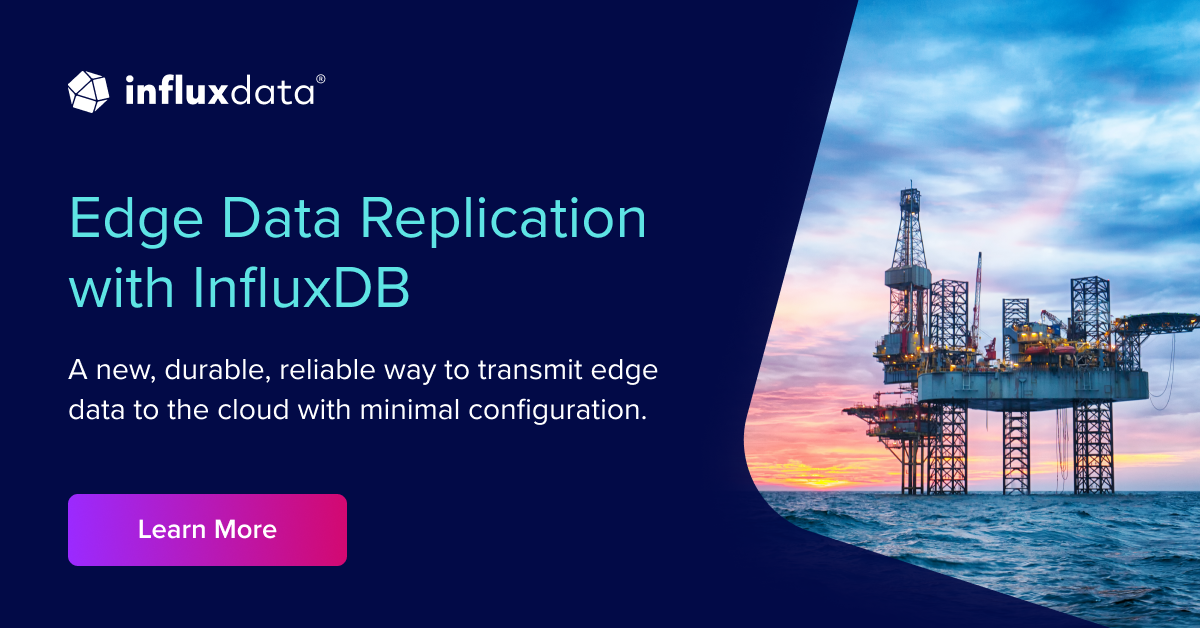 ¿Por qué existe y cómo funciona Edge Data Replication en InfluxDB?