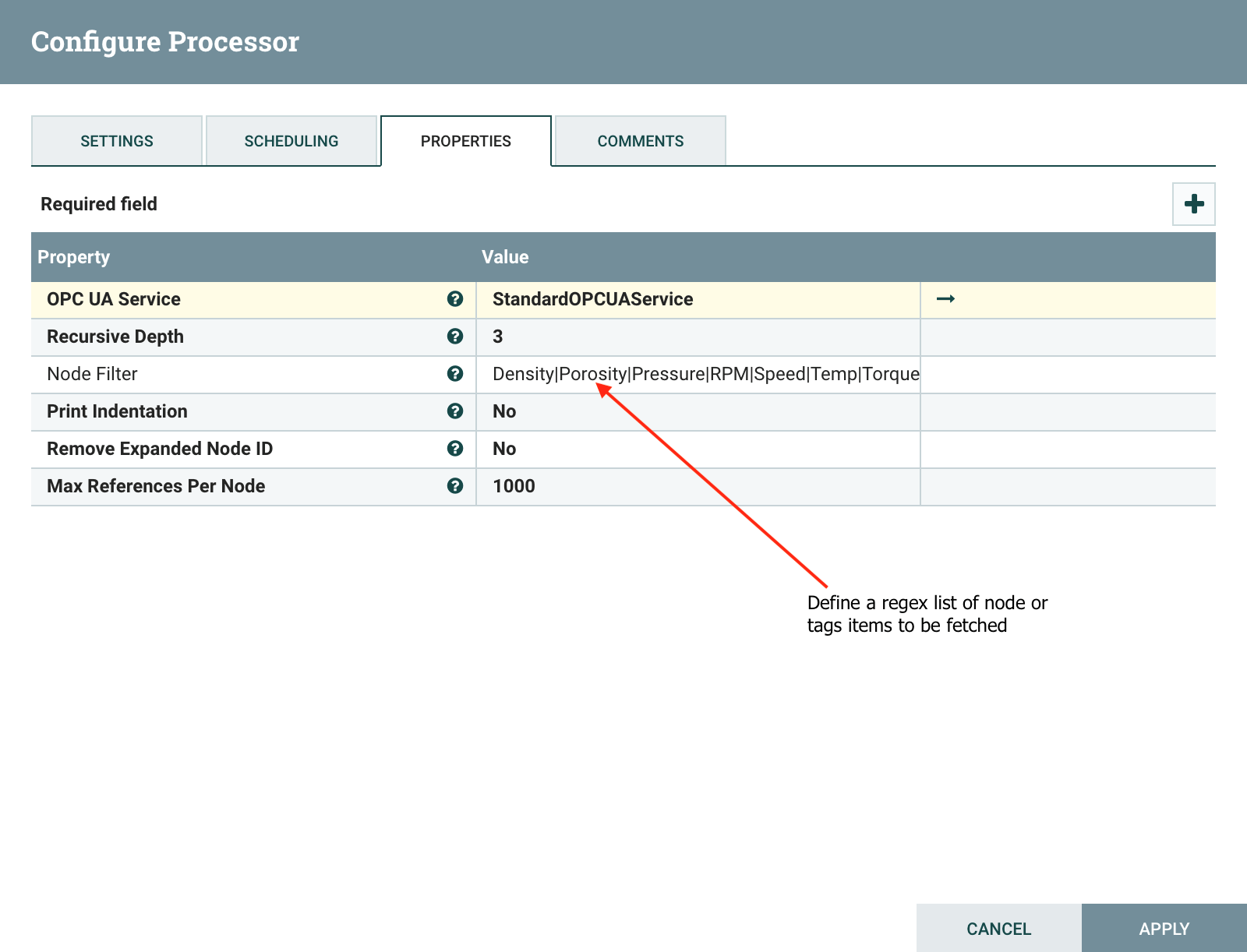 Configure processor