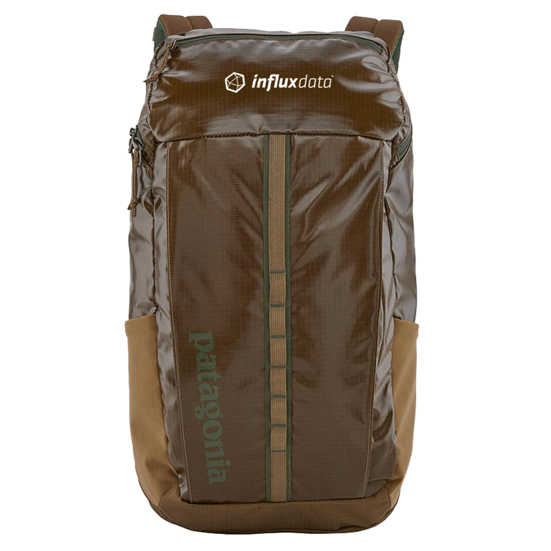 InfluxData-backpack-brown InfluxData-backpack-brown