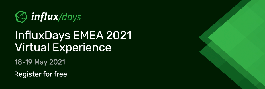 InfluxDays EMEA 2021 banner