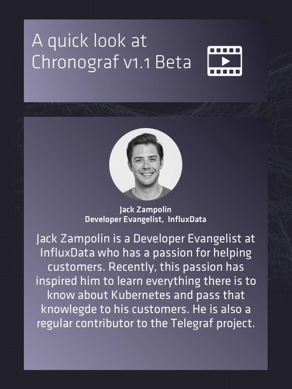 Chronograf v1.1 Beta