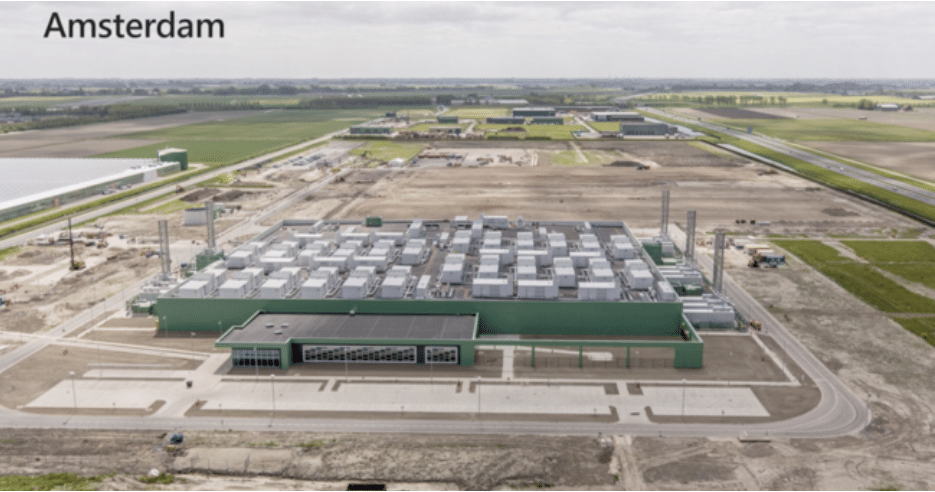 Microsoft Azure West Europe datacenter